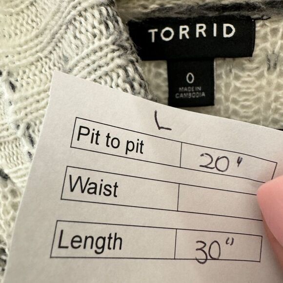 Torrid Pullover Turtle Neck Sweater - Picture 7 of 7